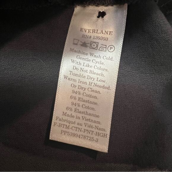 Everlane The Side-Zip Work Pant in Gray size 8 - Picture 7 of 15